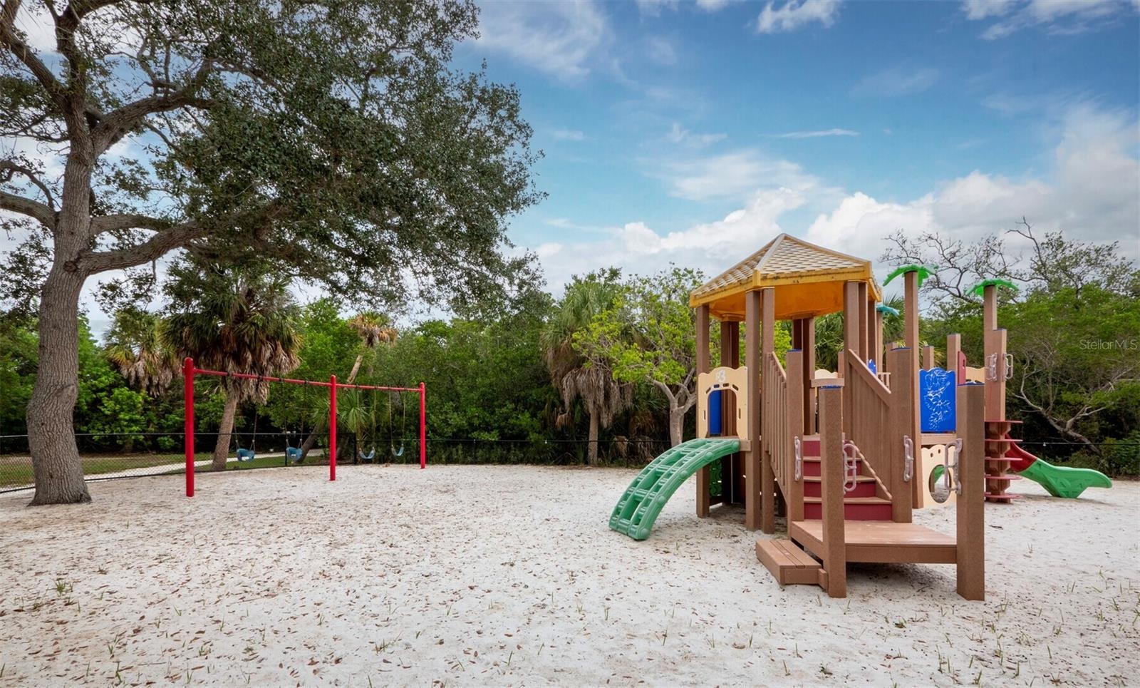 childrens's play area in Durante Park