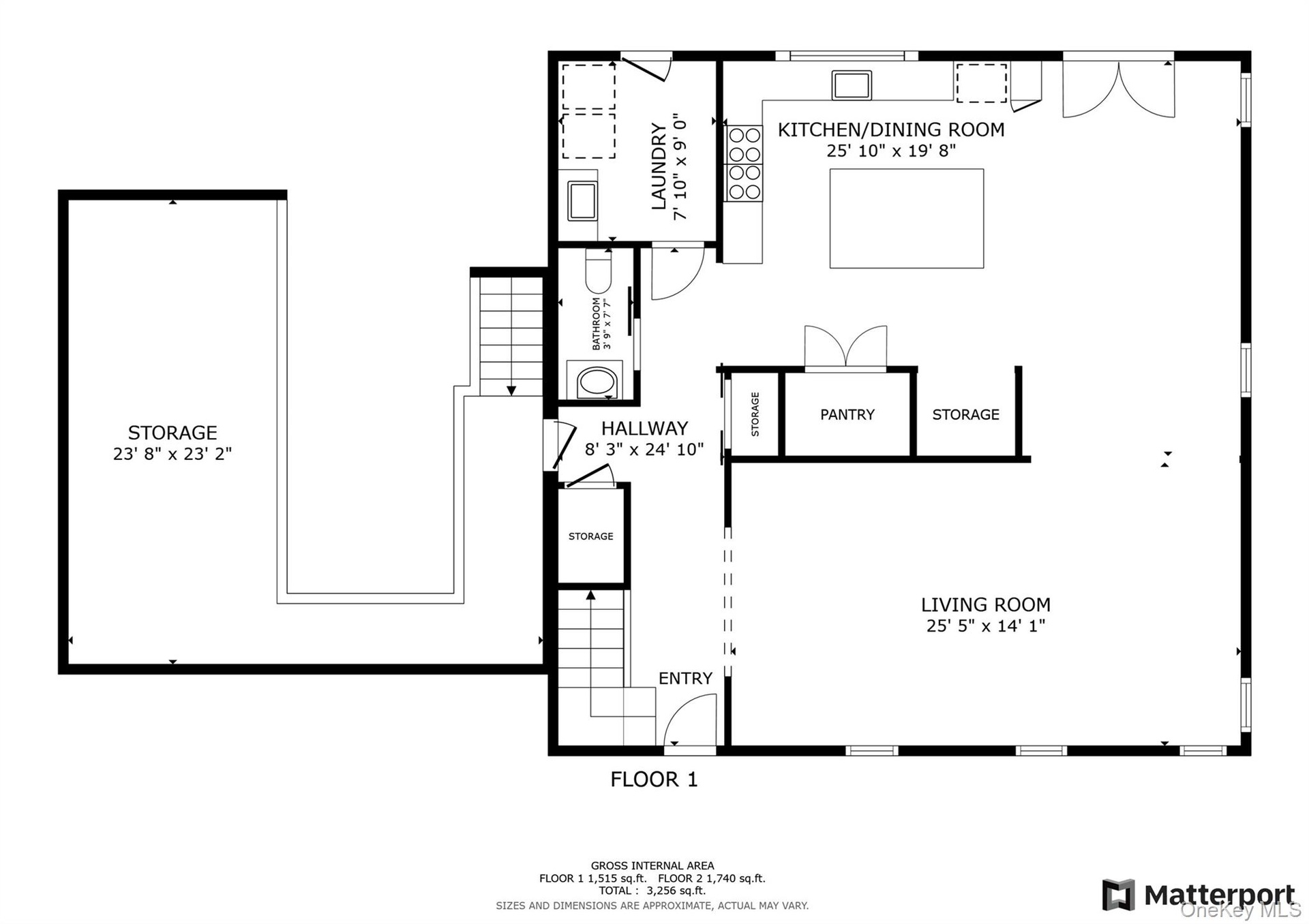 Floor plan 1st floor