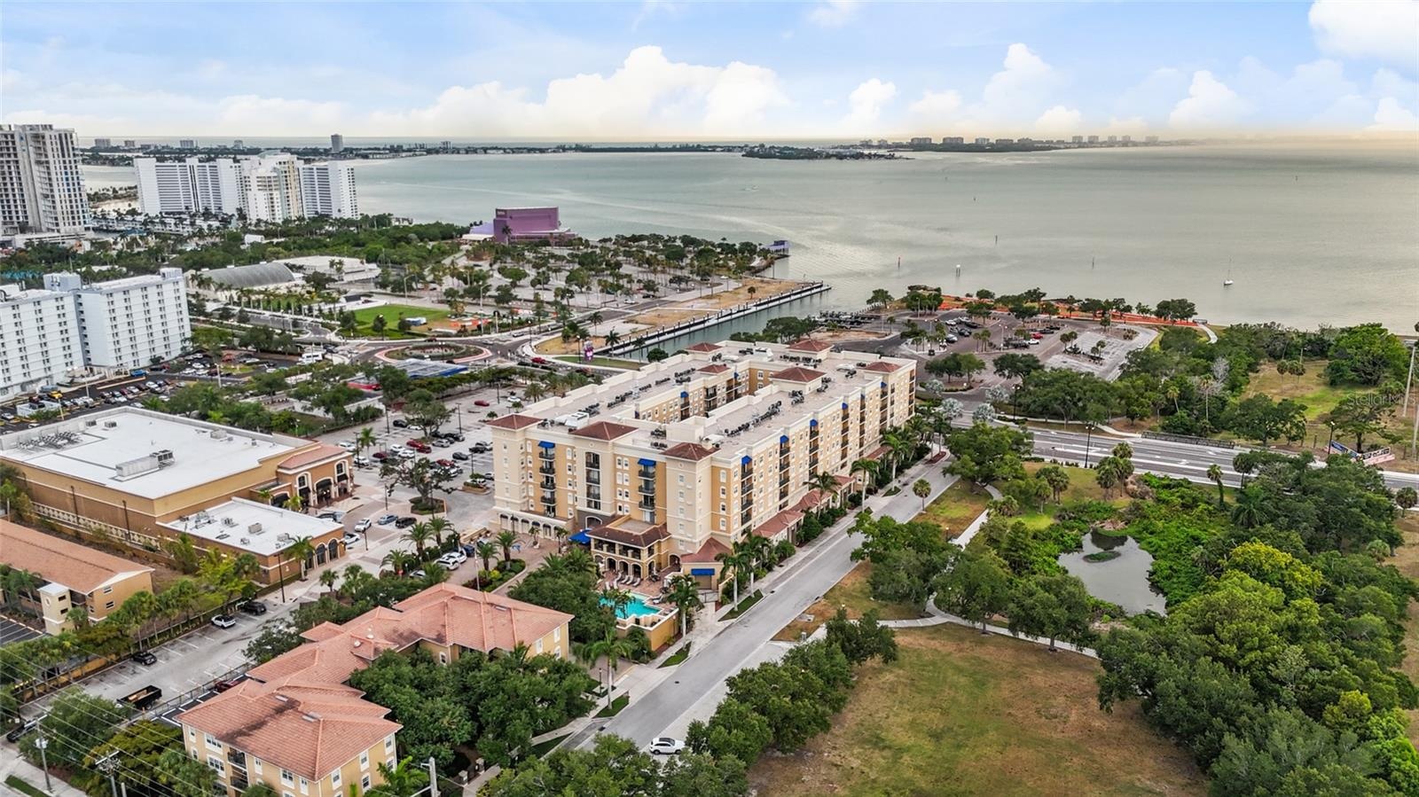 Walk to Van Wezel, The Bay, Publix, and so much more!