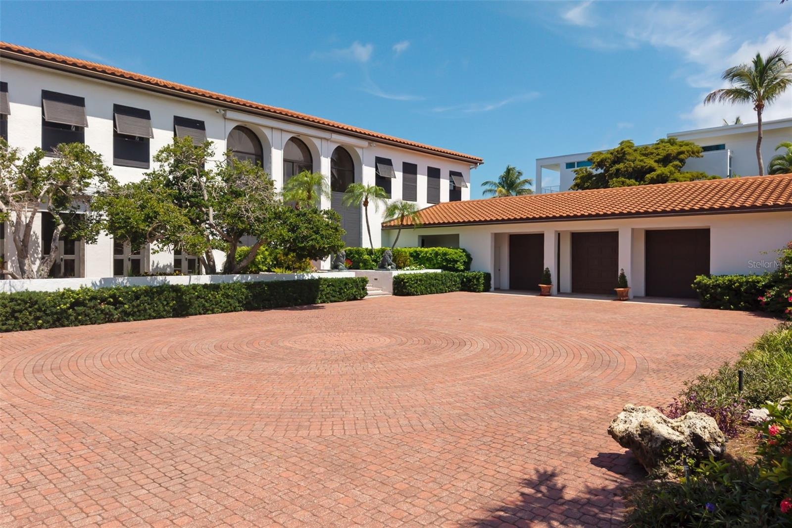 Impressive grande European style motor court