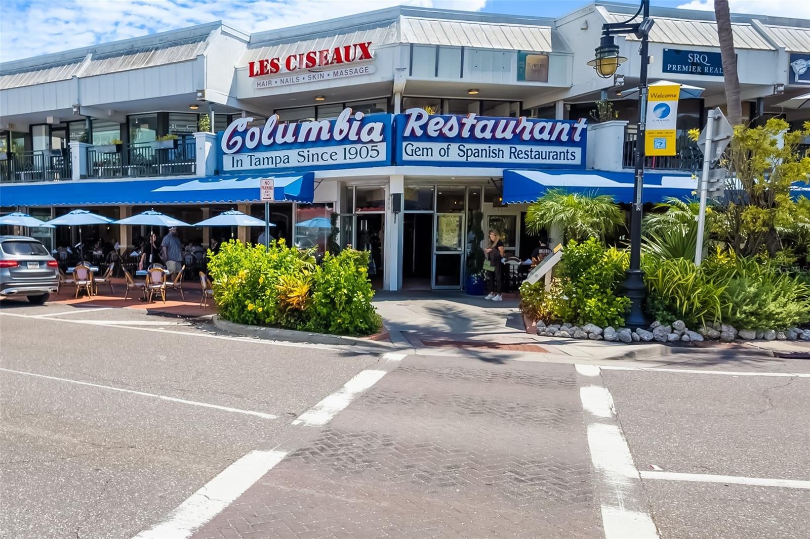 The Columbia at St Armands is a Sarasota favorite