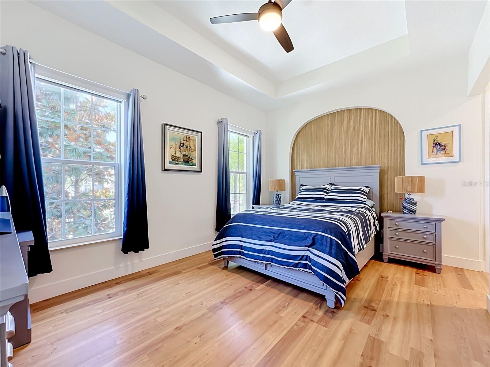Bedroom 4 on the 2nd floor with own courtyard balcony