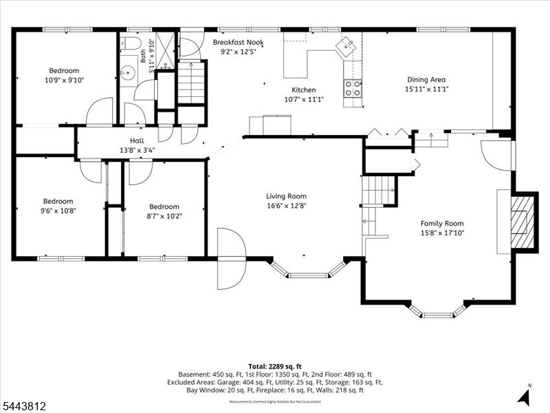 Main Level Floor Plan