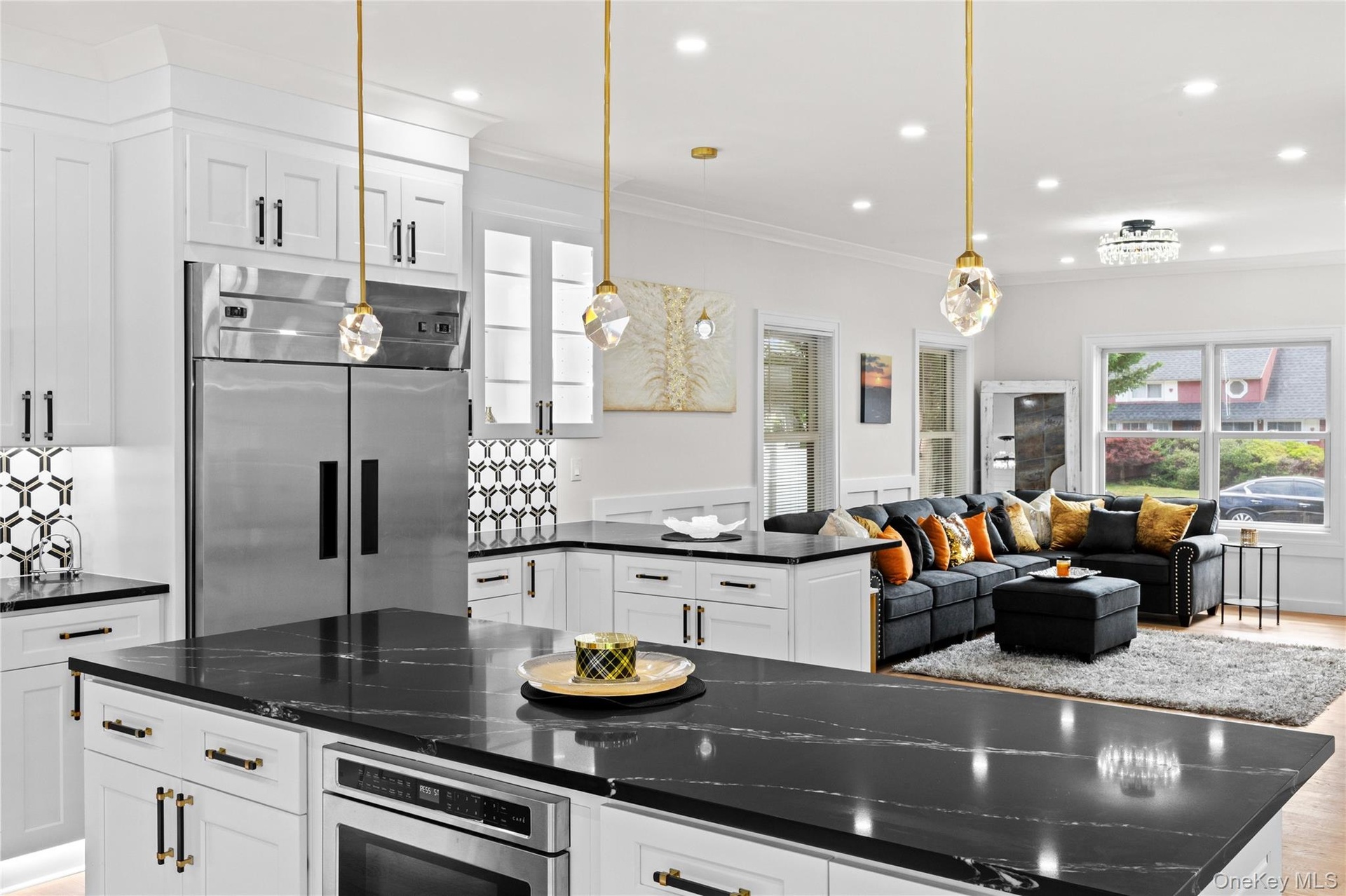 EVERY AMENITY 48 INCH STOVE AND REFRIGERATOR