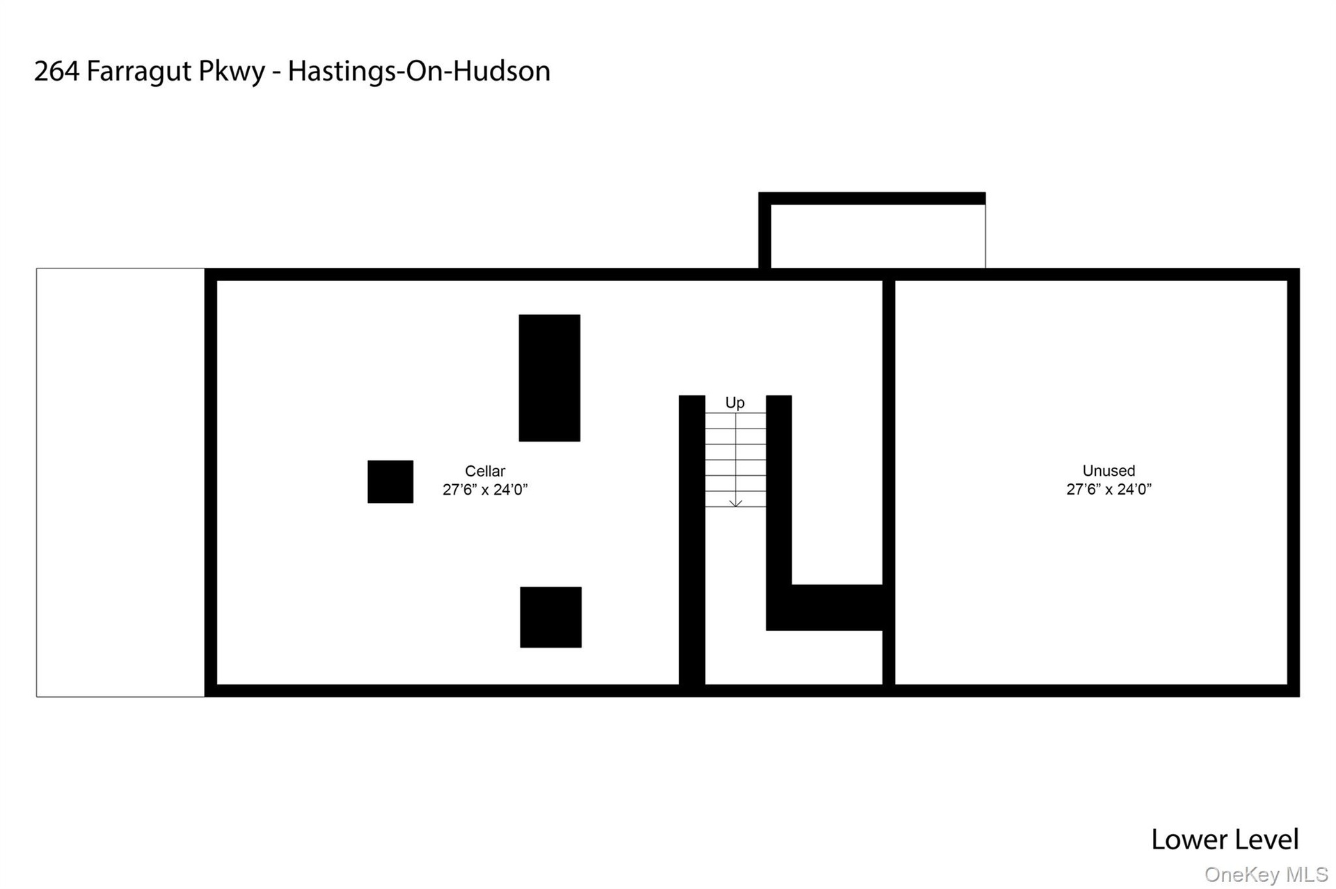 Full lower level basement plan offering abundant storage or future customization potential to fit your lifestyle needs.