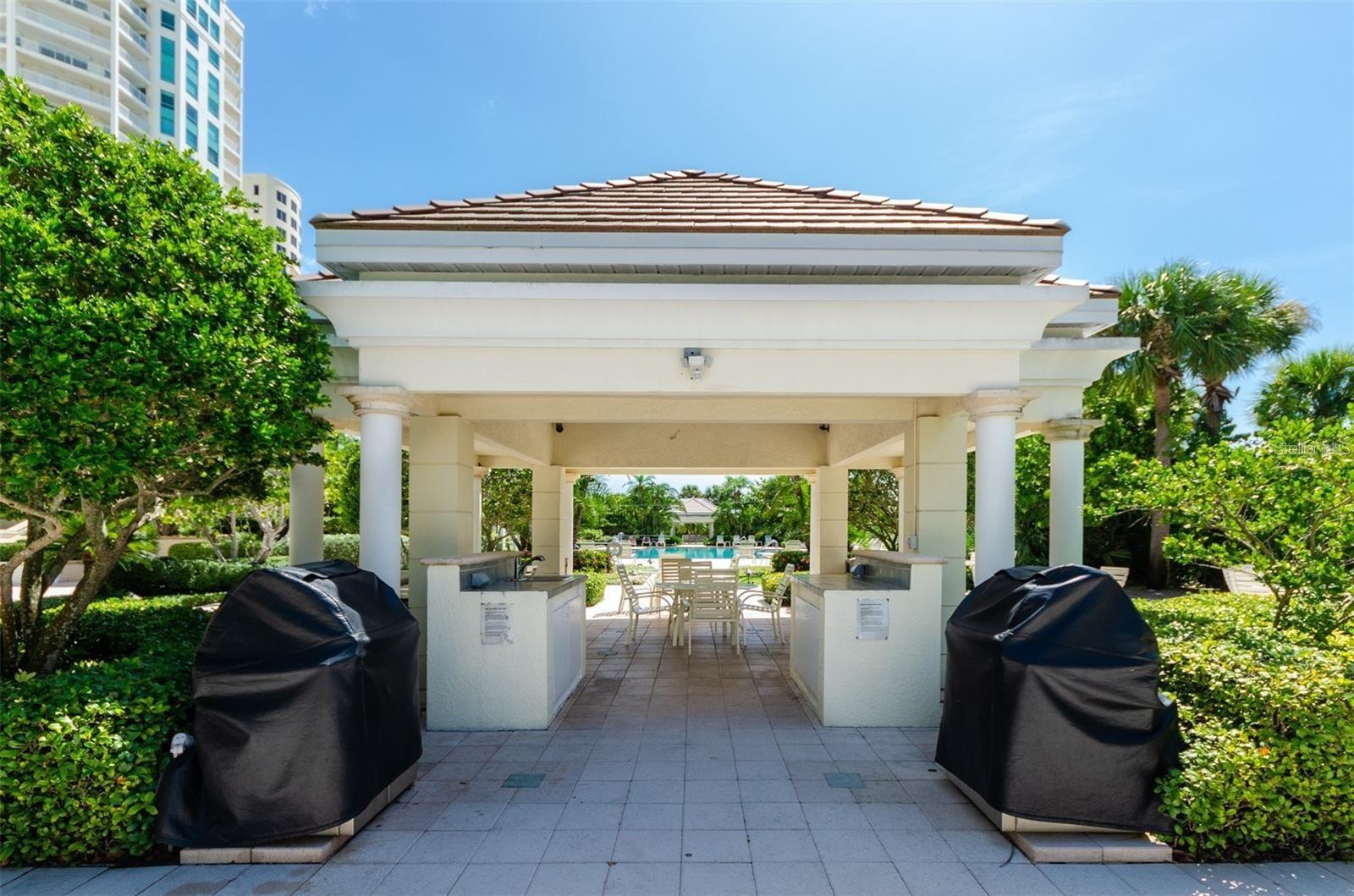 Gazebo for entertaining