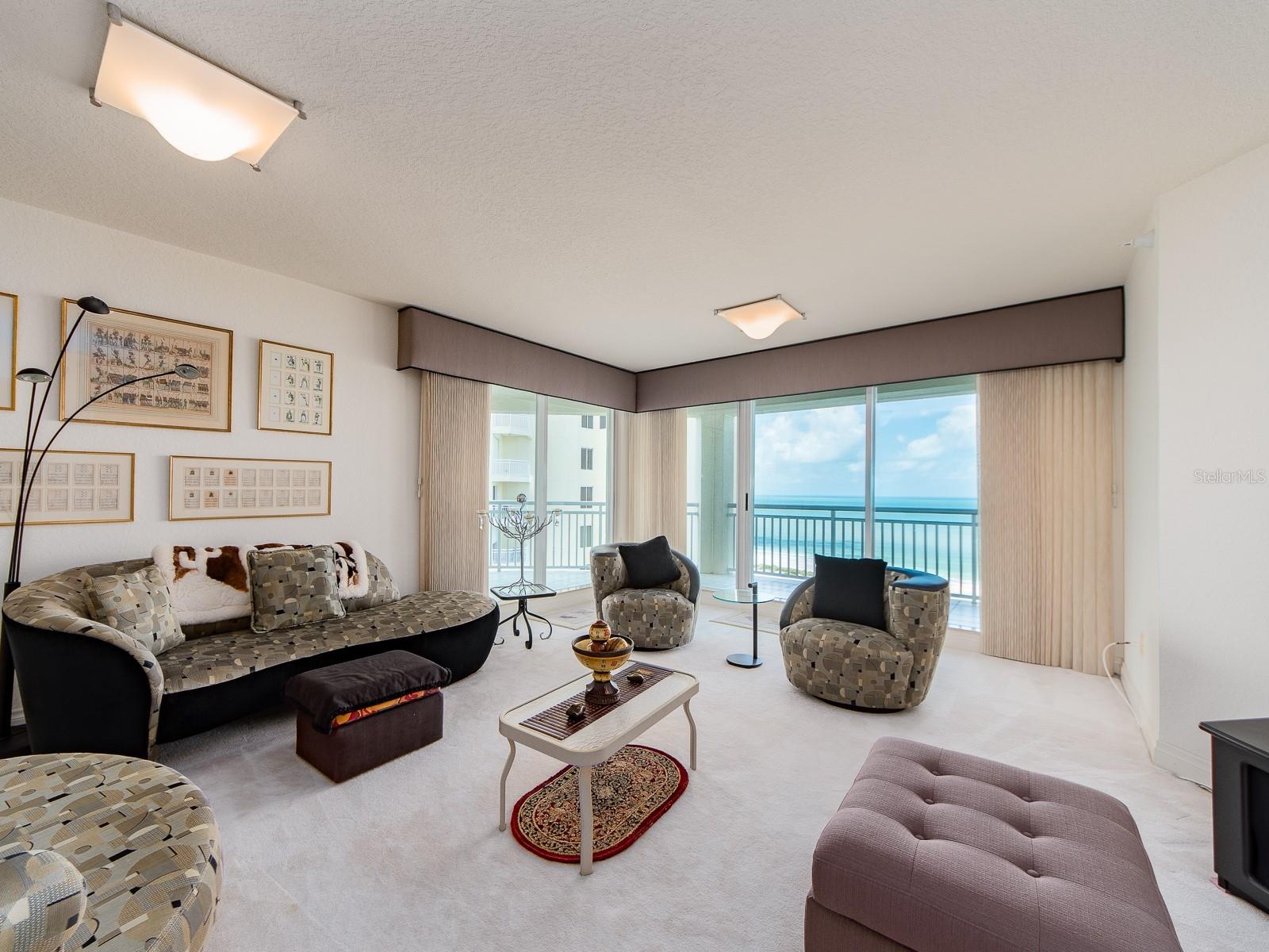 Gulf Front views as soon as you enter the property.