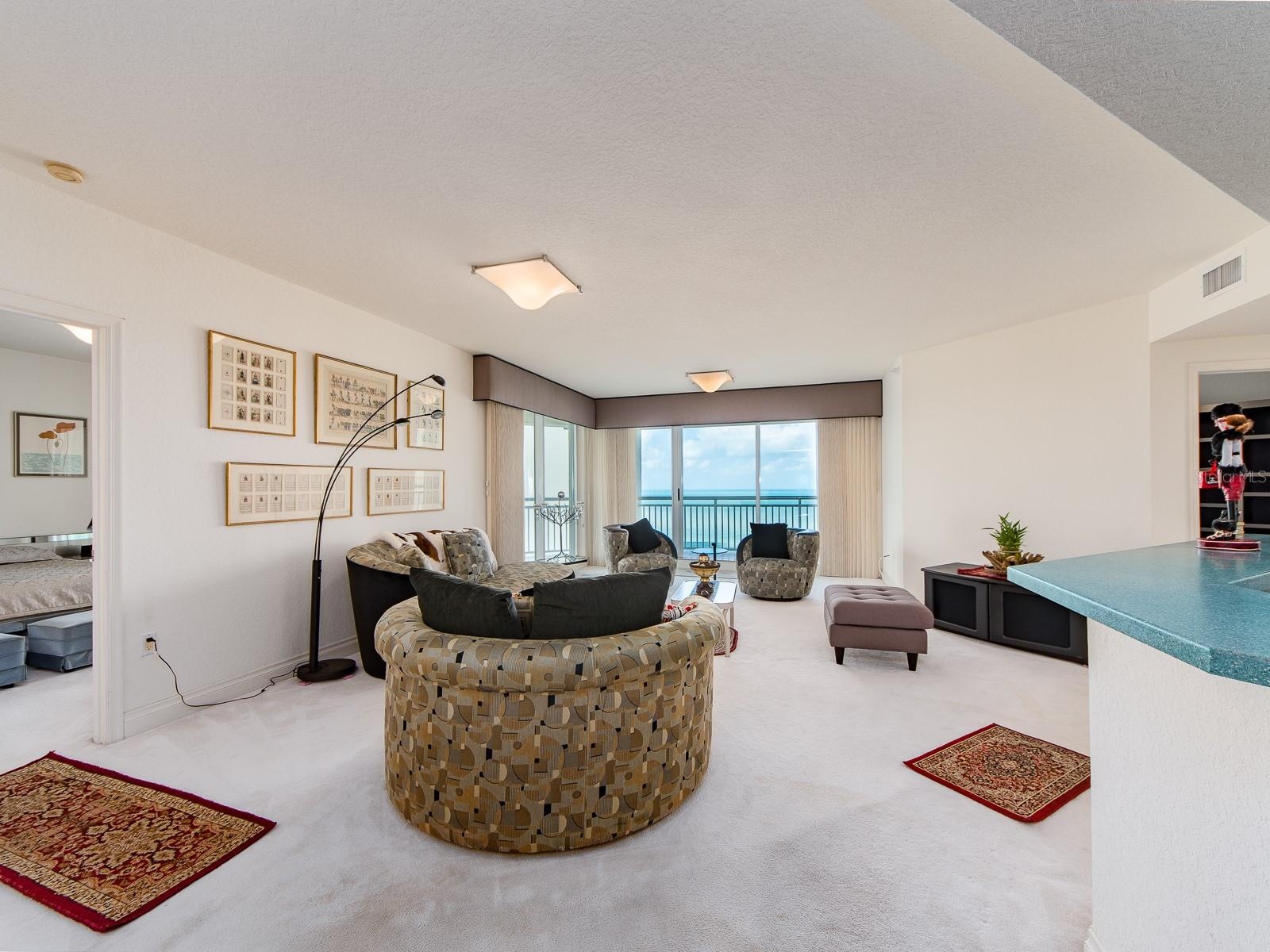 Spacious living area