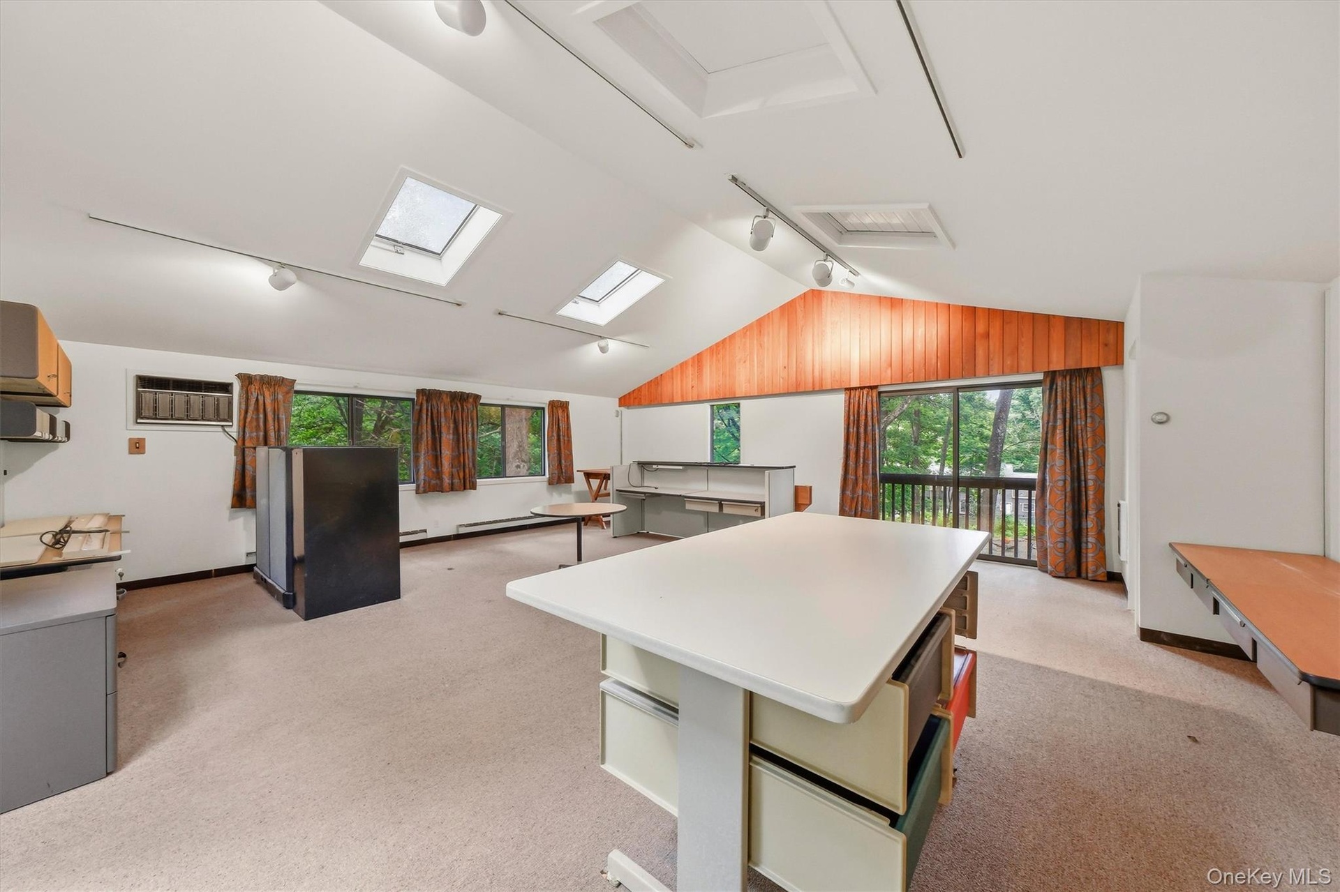 Office above garage