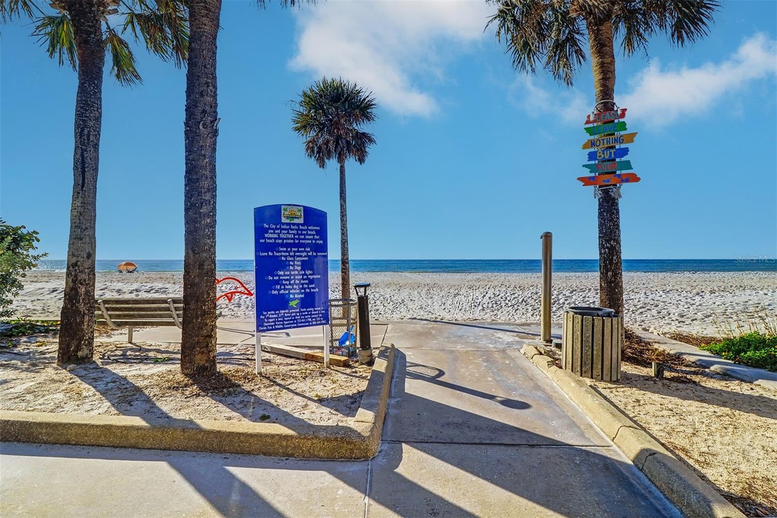 Beach access at every IRB cross street.