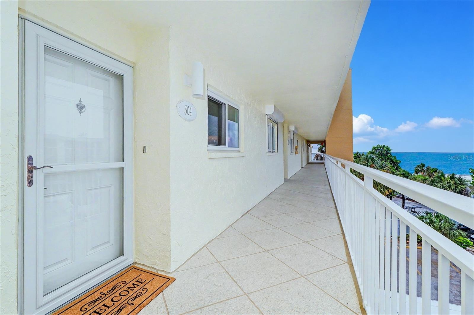 Covered Parking Space #304 (assigned/deeded) is easy to access and conveniently near lobby door.