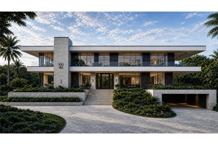 Front Exterior Architectural Rendering