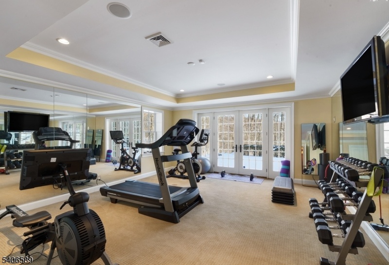 lower level exercise room