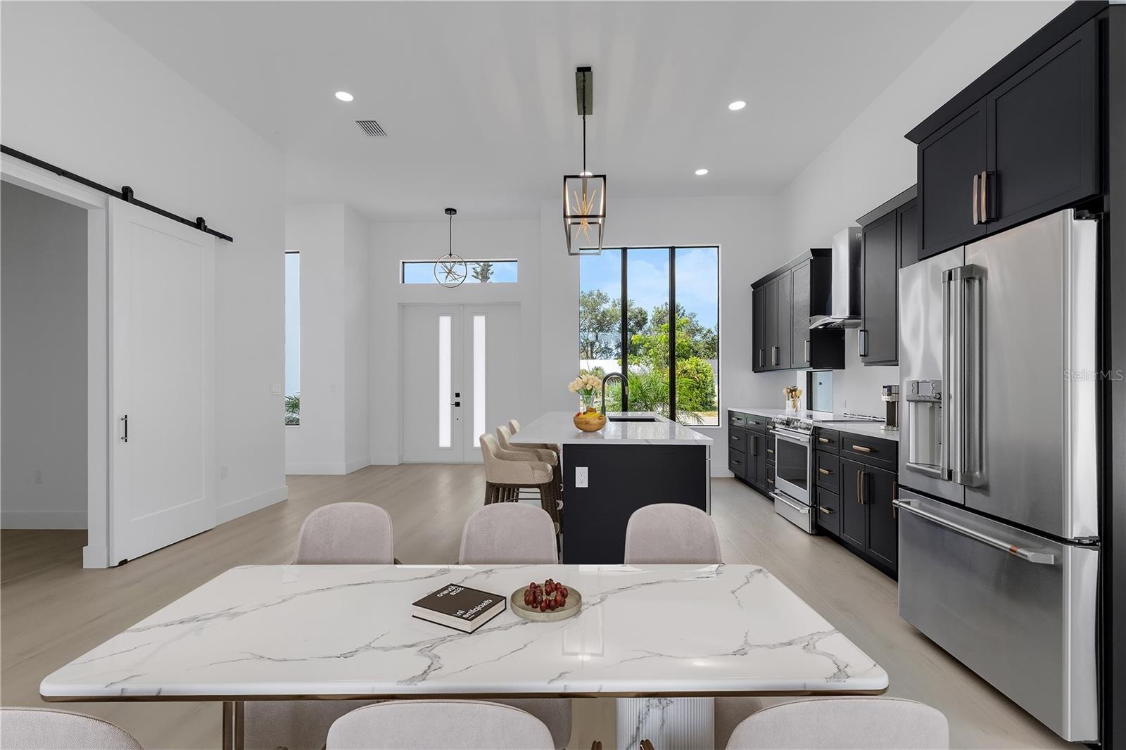 Staged Dining/Kitchen