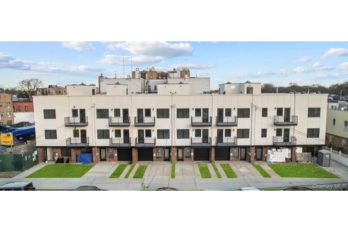6 Three Family Houses, newly constructed with finished Cellar, exits to backyard. High Ceilings.