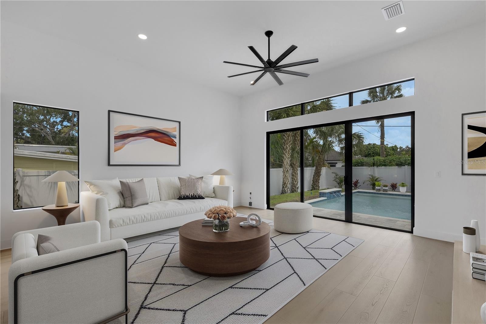Staged Living Room