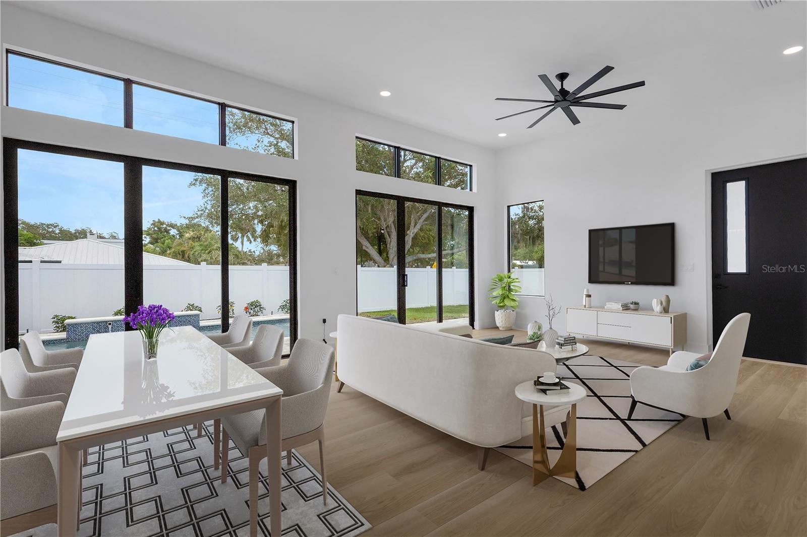 Great Room Staged