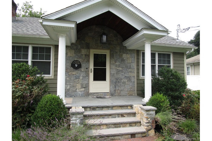 inviting front porch