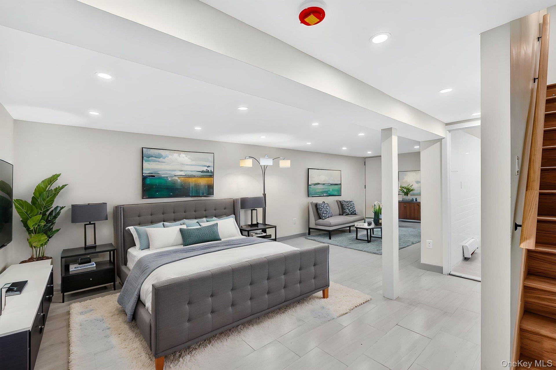 Recreation area alternate use - virtually staged