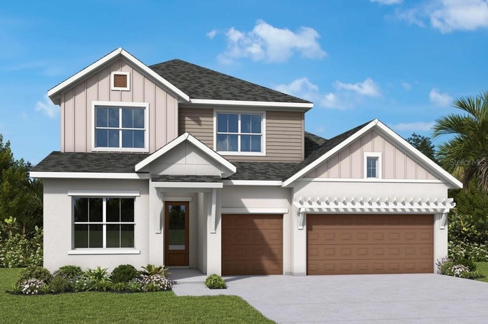 Front Exterior Rendering **Paint Colors May Vary