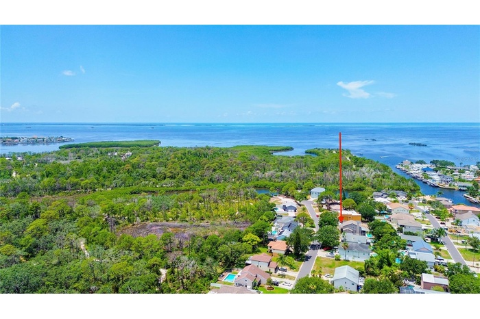 Aerial View of Gulf and Intracoastal