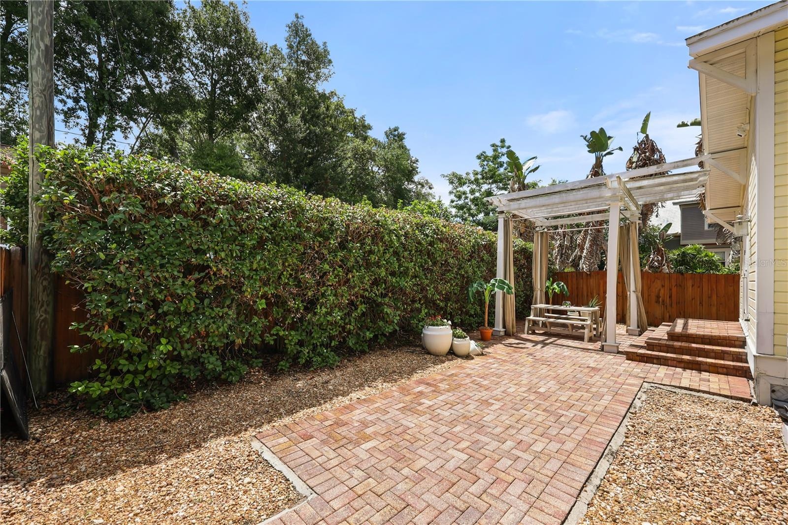 Backyard / patio