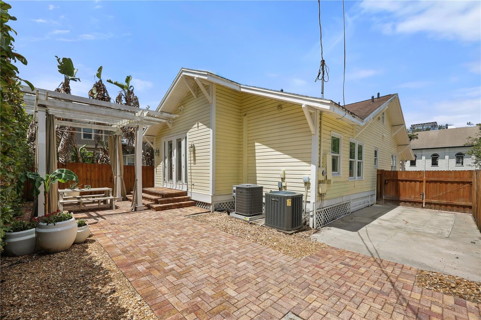 Backyard / patio