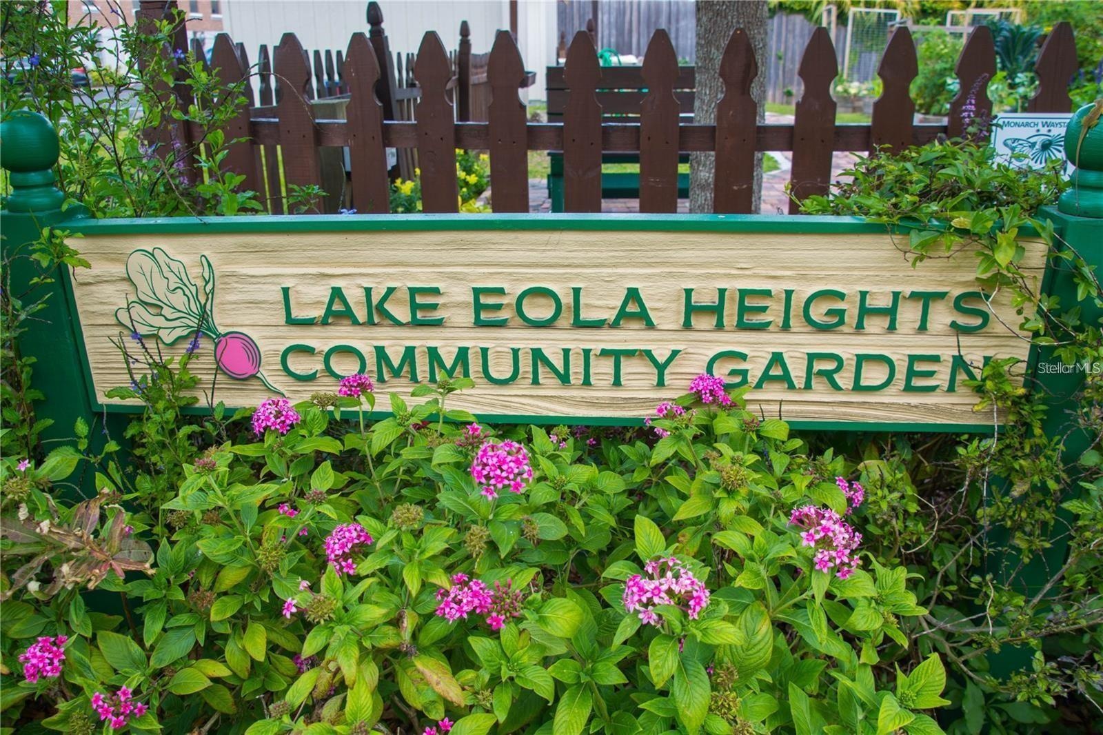 Lake Eola Heights Community Garden