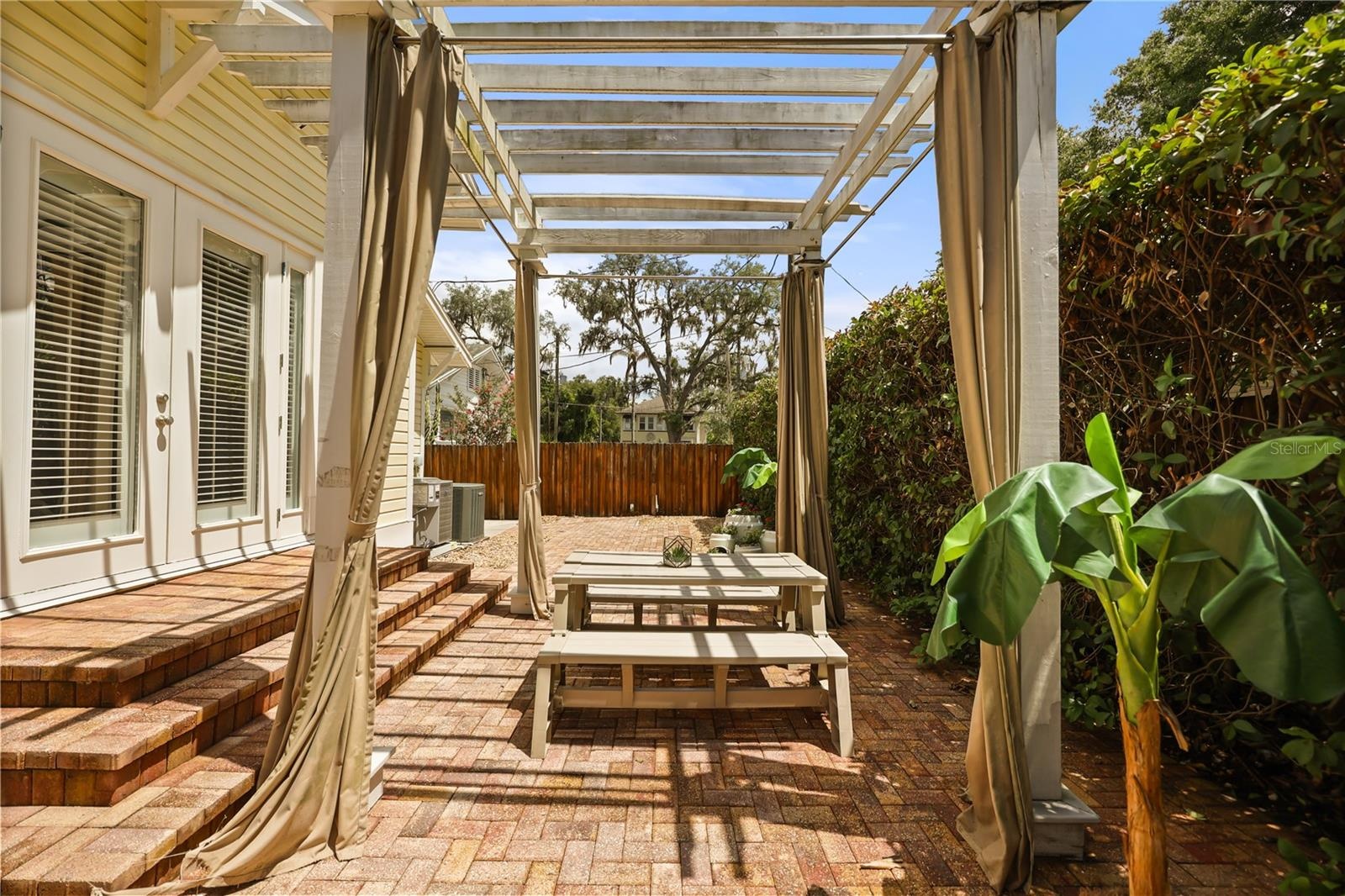 Backyard / patio