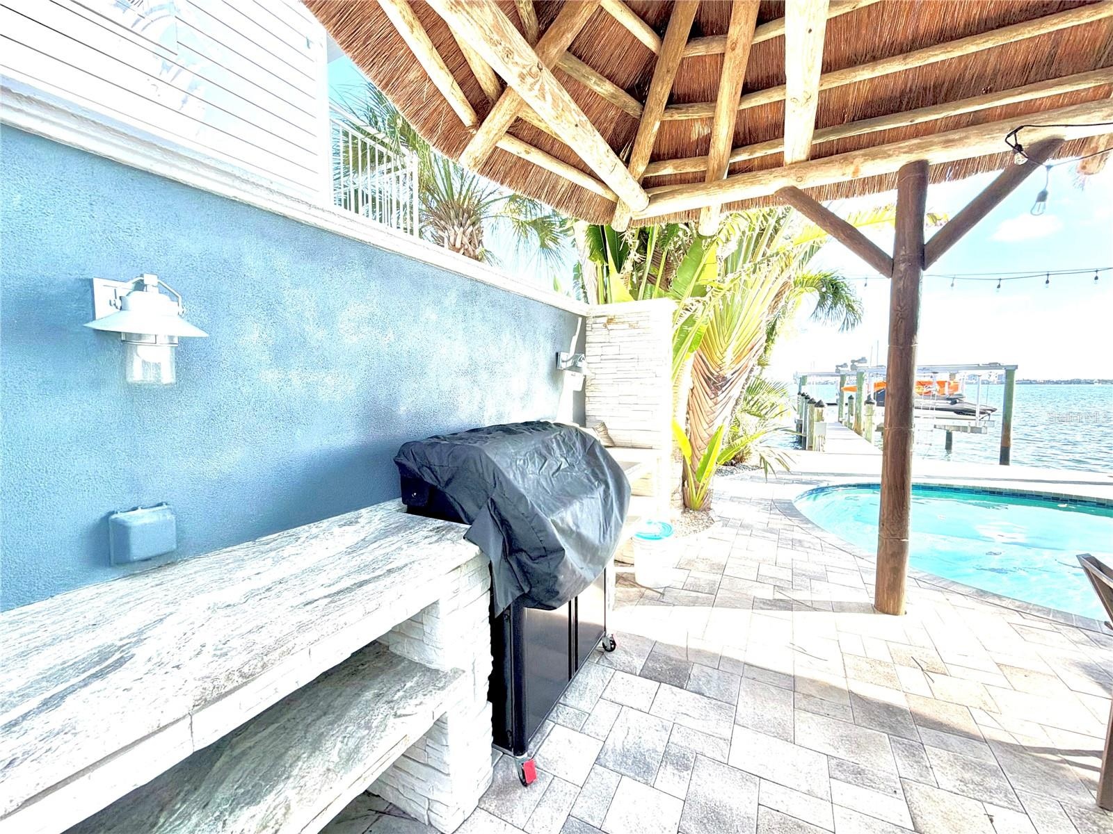 Ideal for weekend, cookouts, and sunset dinners by the pool