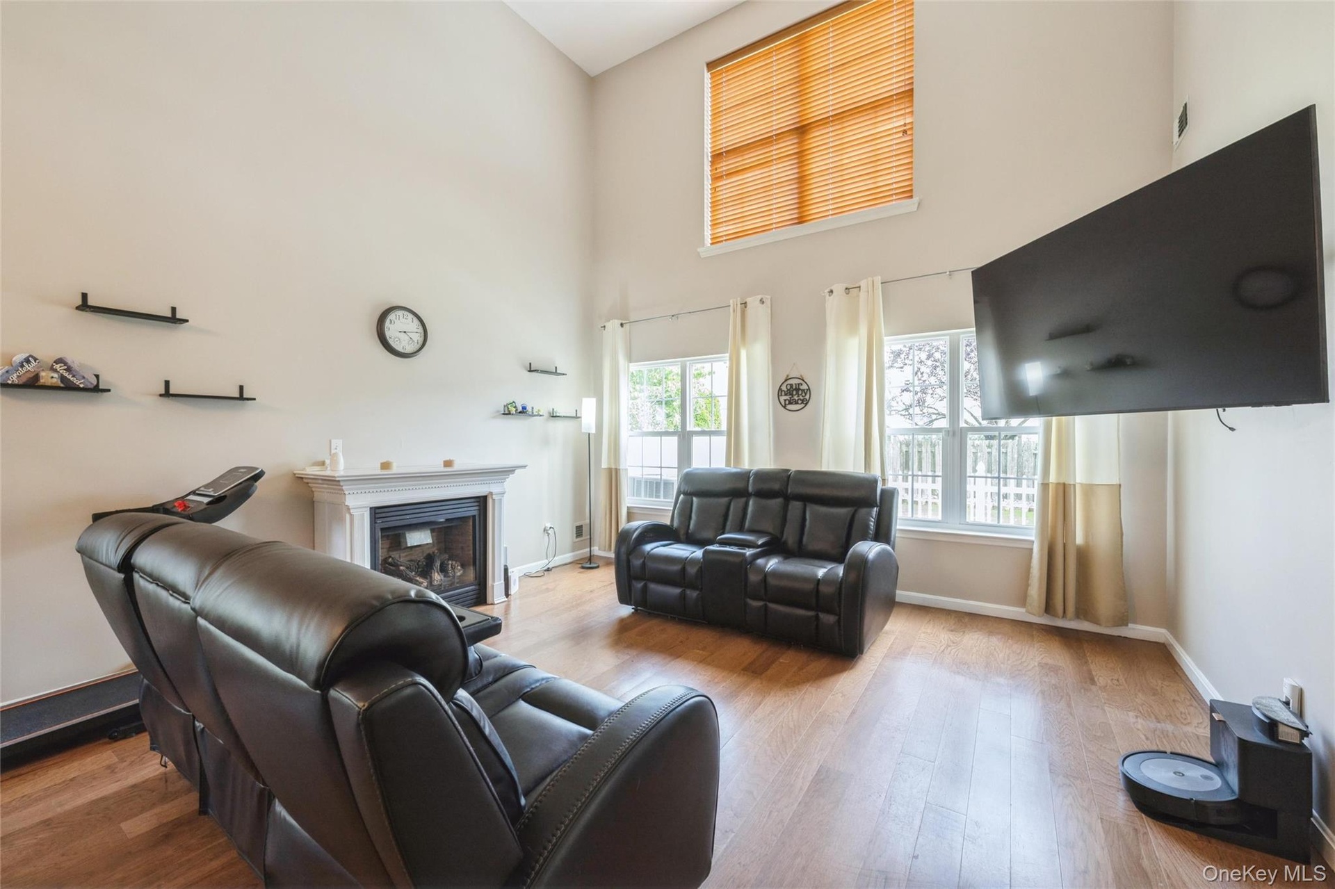 Complete with gas fireplace