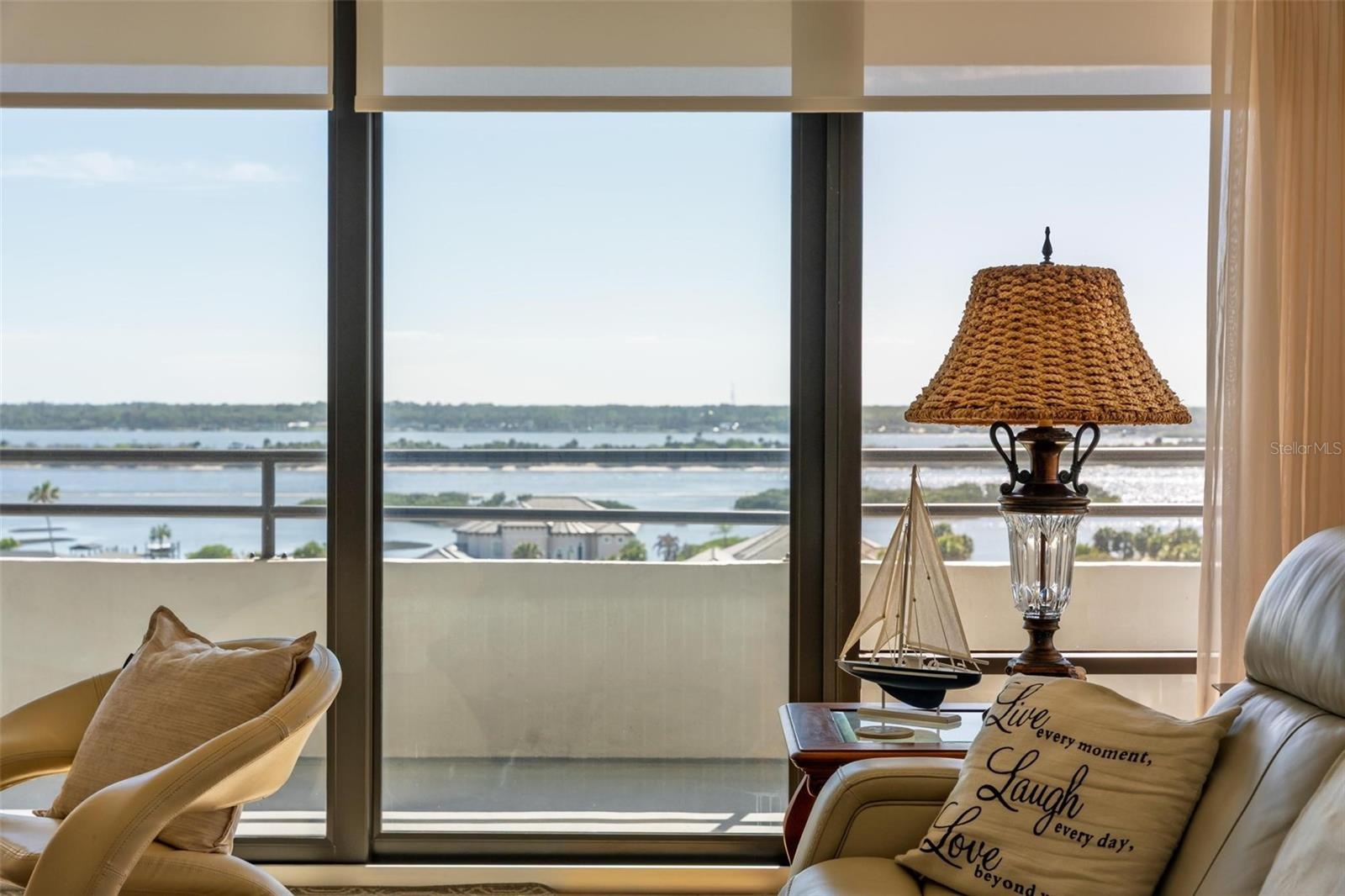 River View from Living room