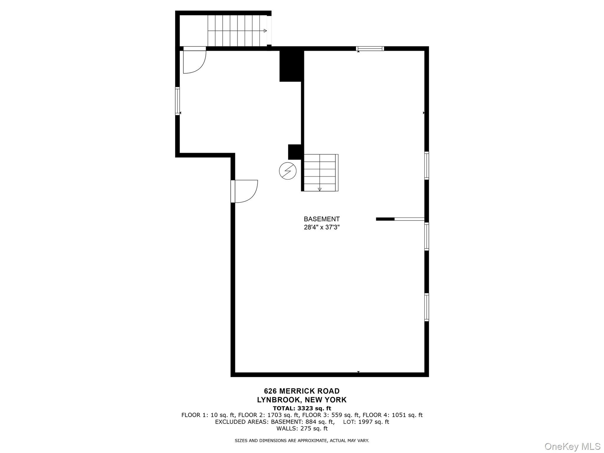 View of home floor plan