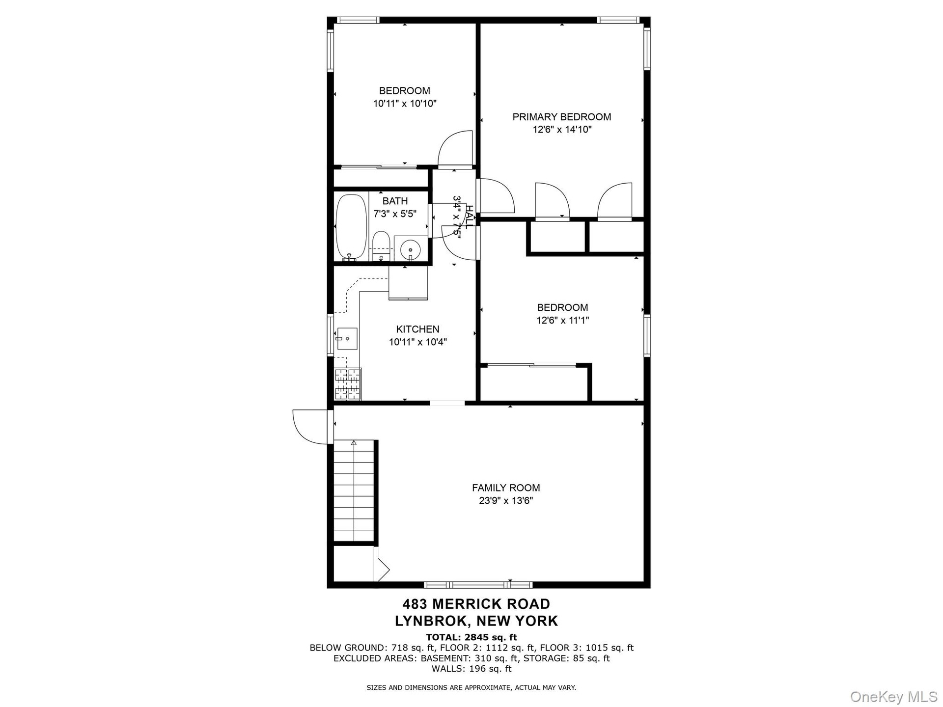 View of floor plan / room layout