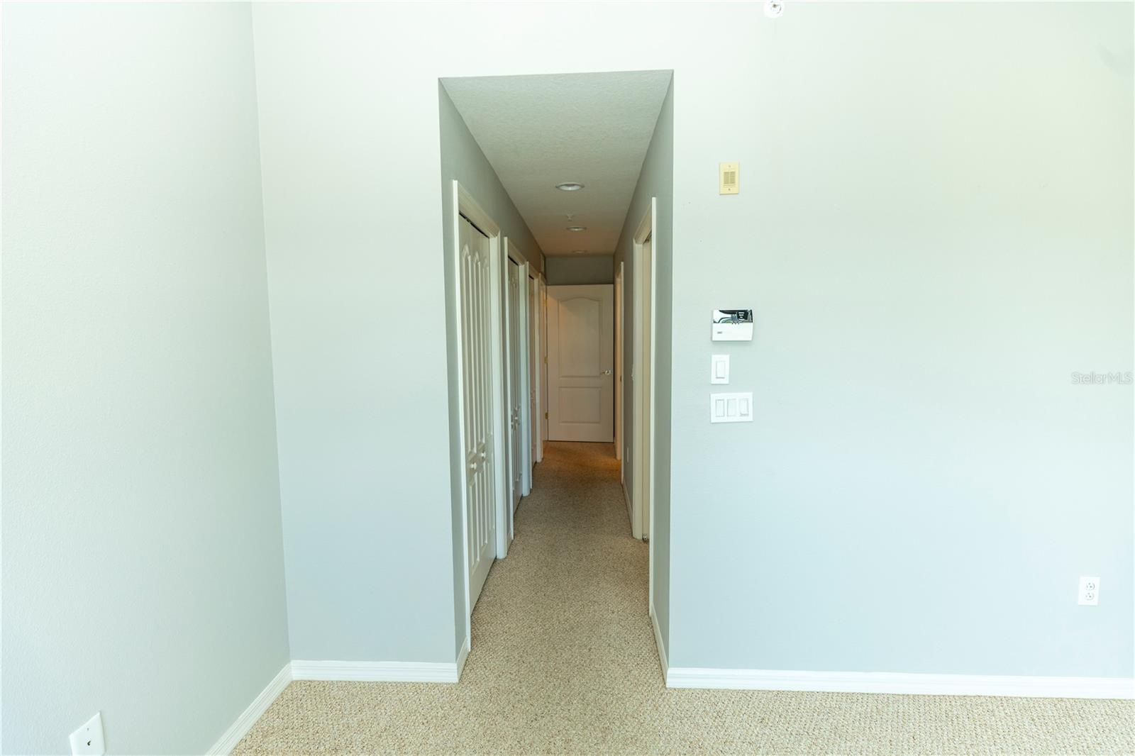 Closets for primary bedroom