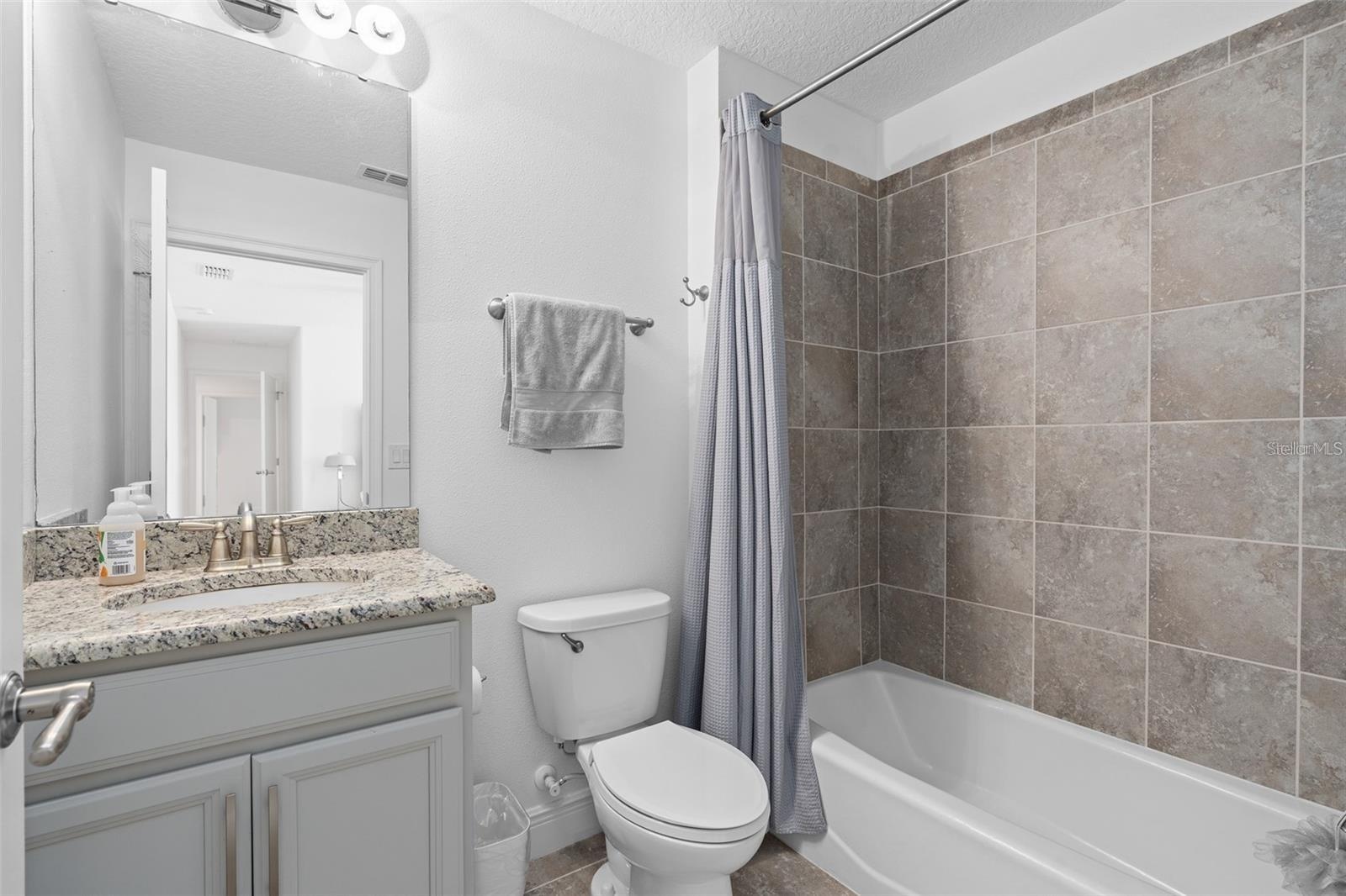Full bath in bedroom 2