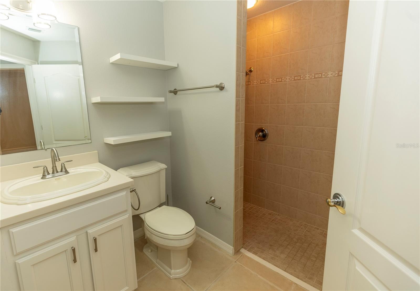 guest bath, walk-in shower