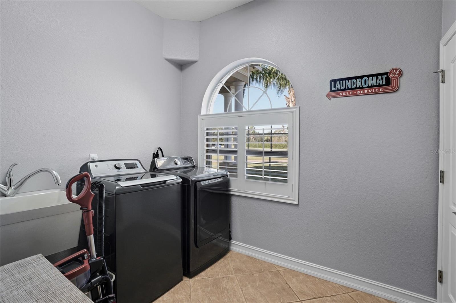 Spacious Laundry room