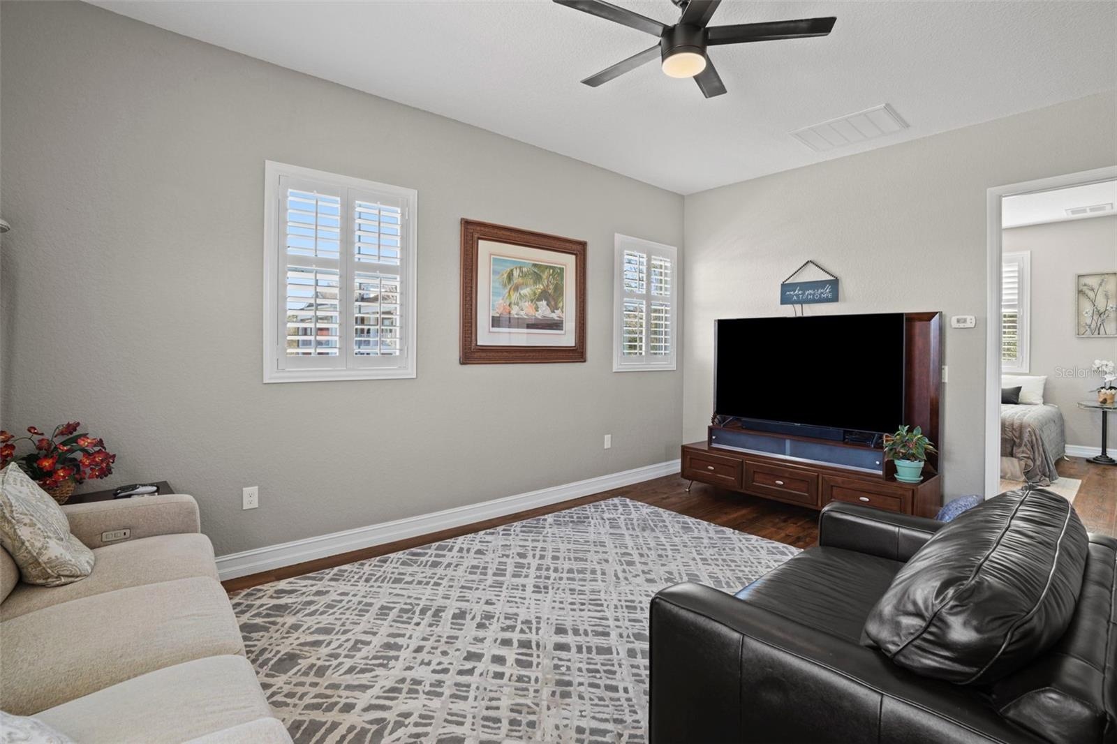 Upstairs living room