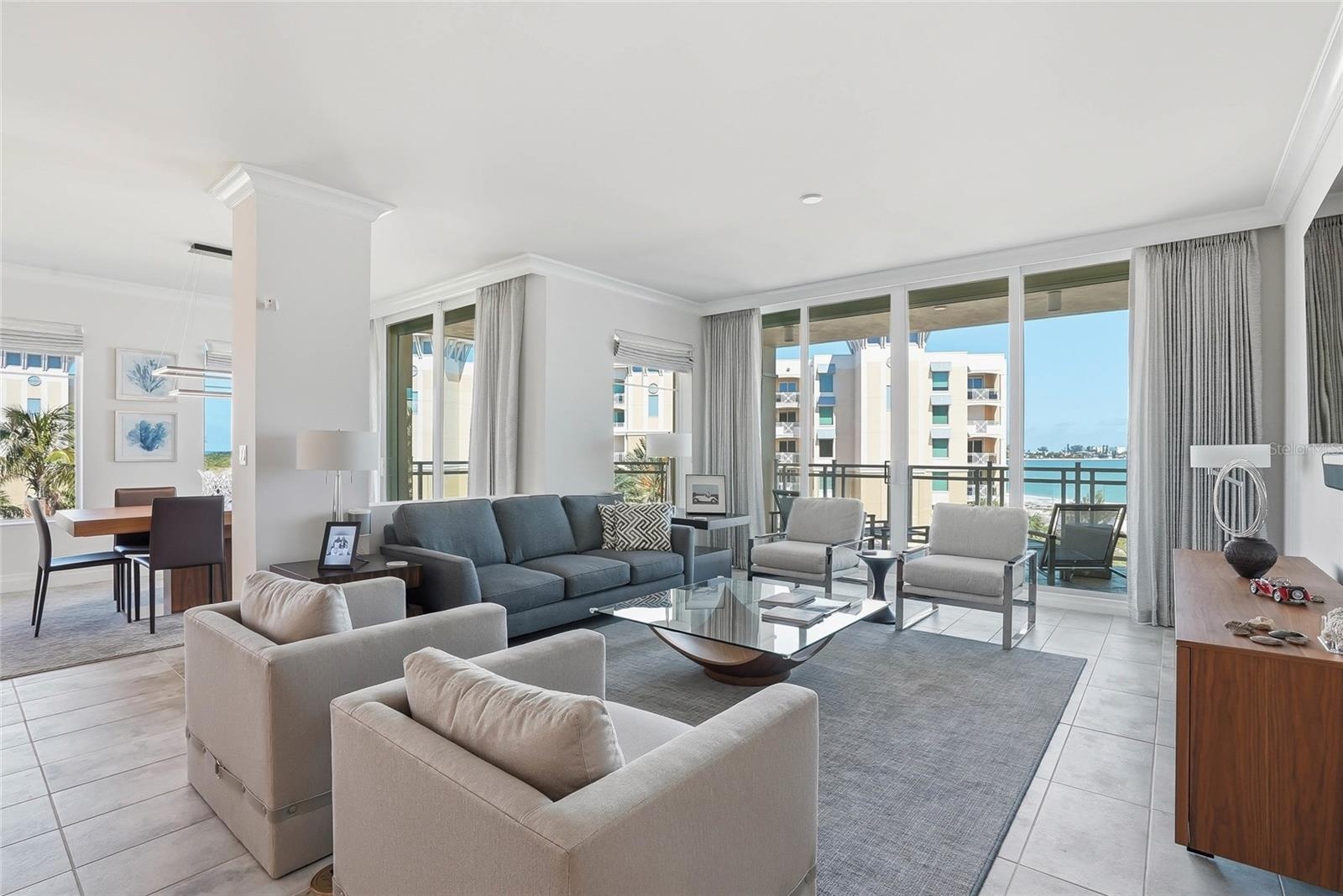 The residences that are on the end enjoy wonderful natural light!
