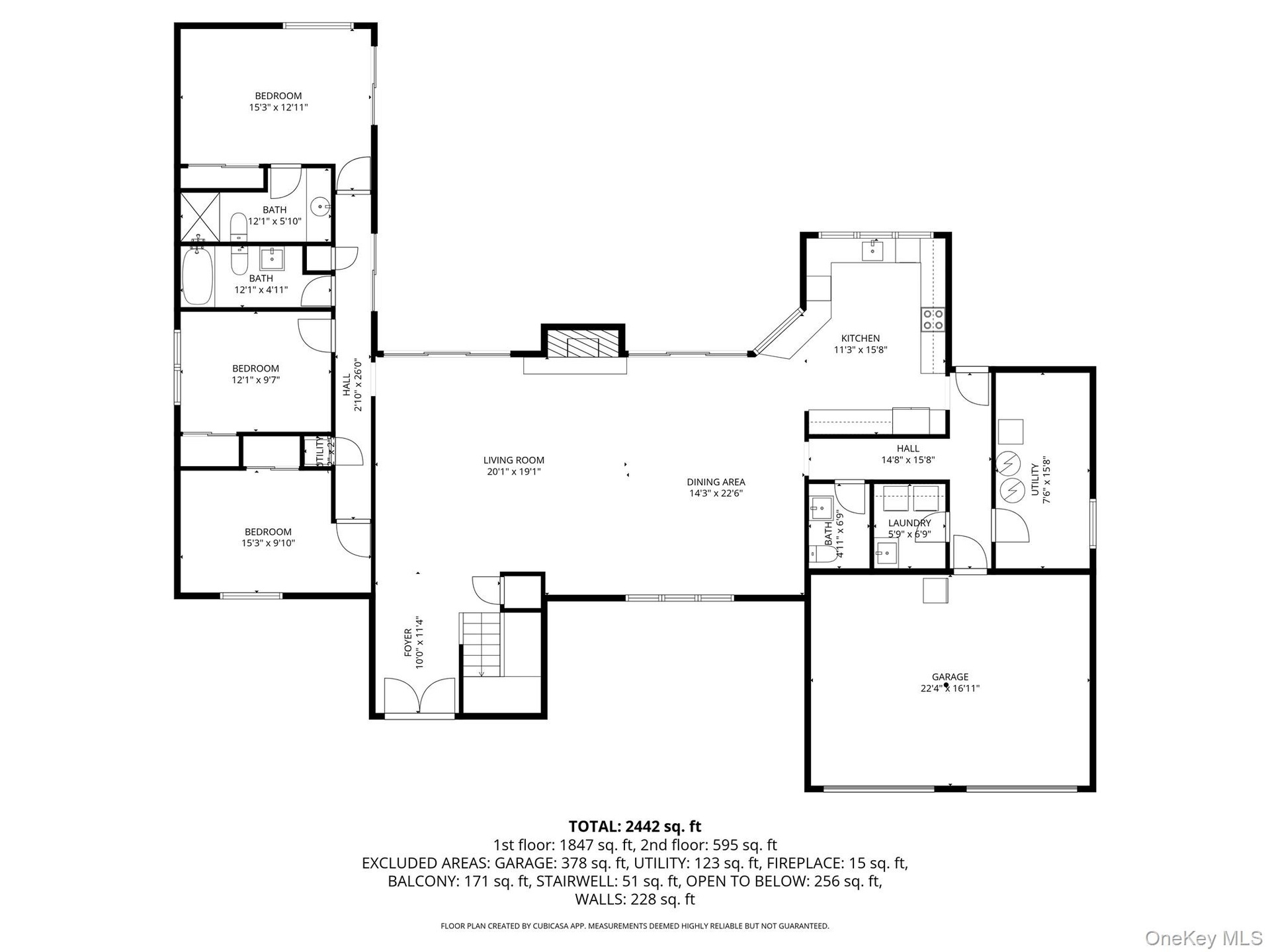 View of floor plan / room layout