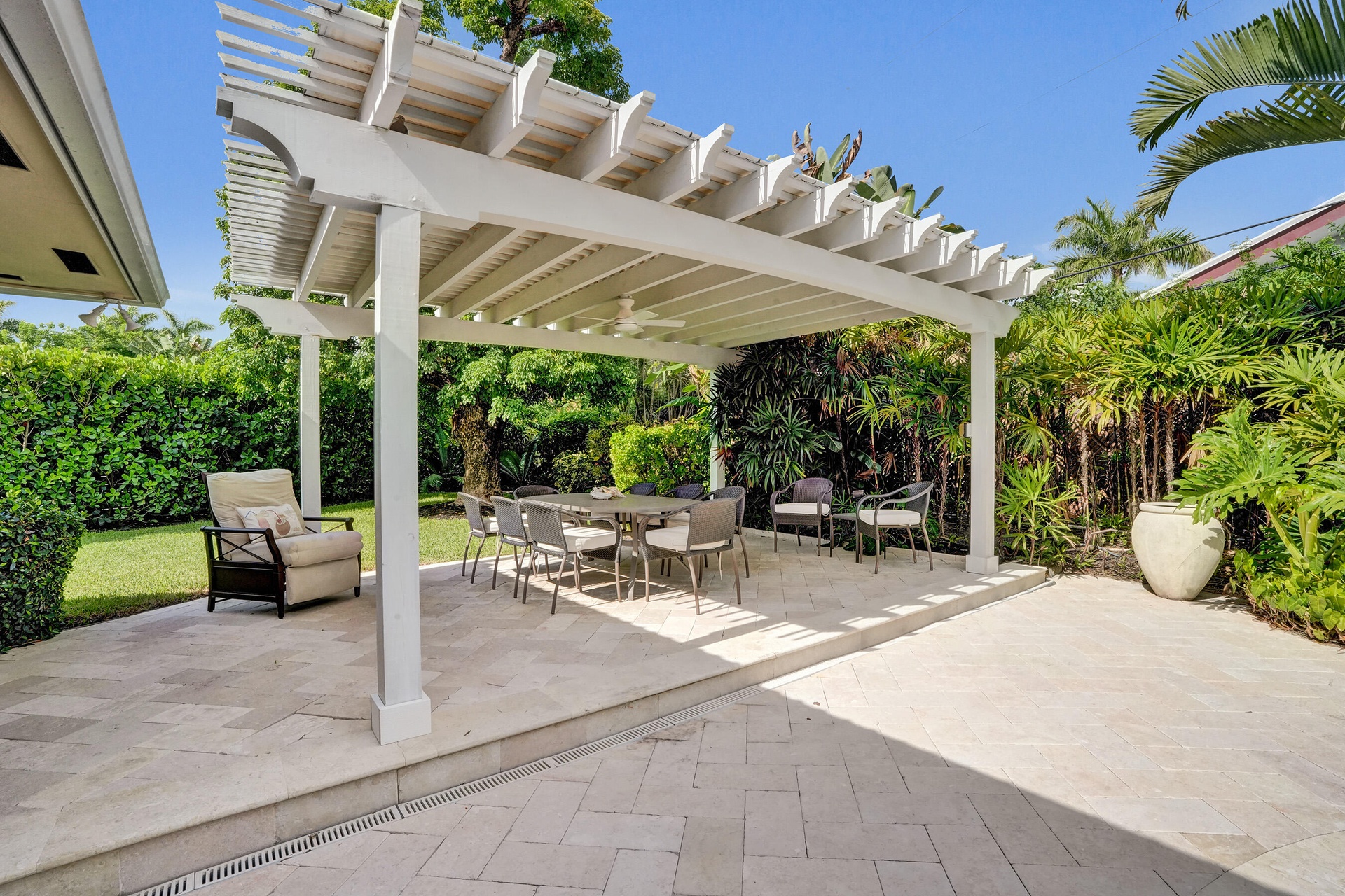 Backyard Pergola
