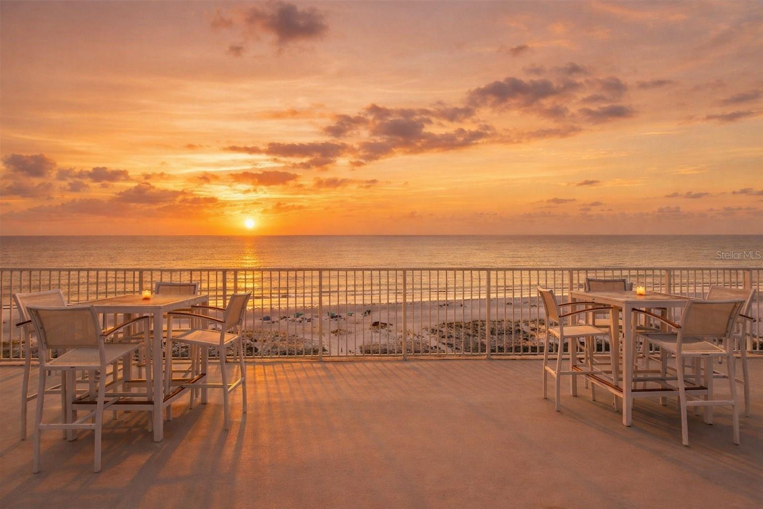 Oceana West upper Sundeck.