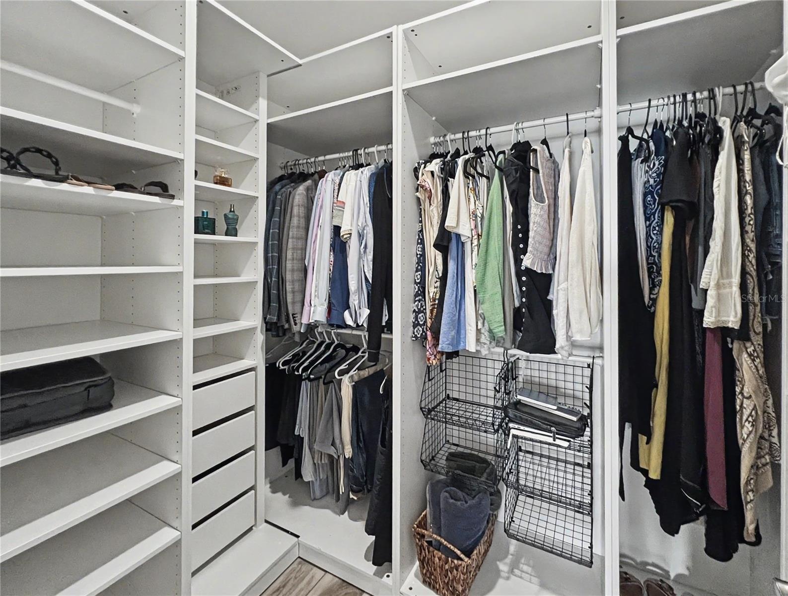 Walk-in Closet w/Built-ins