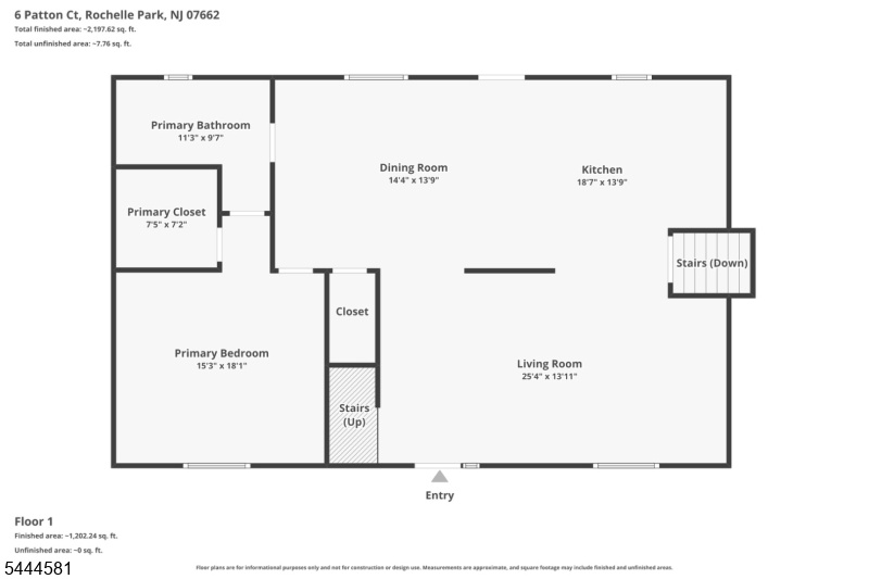 First level floor plan