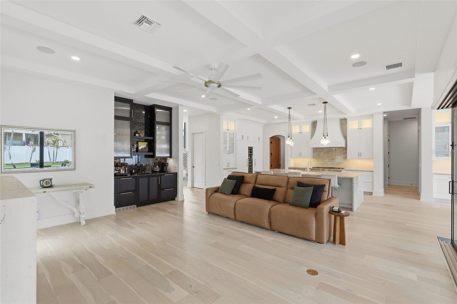 Custom millwork everywhere