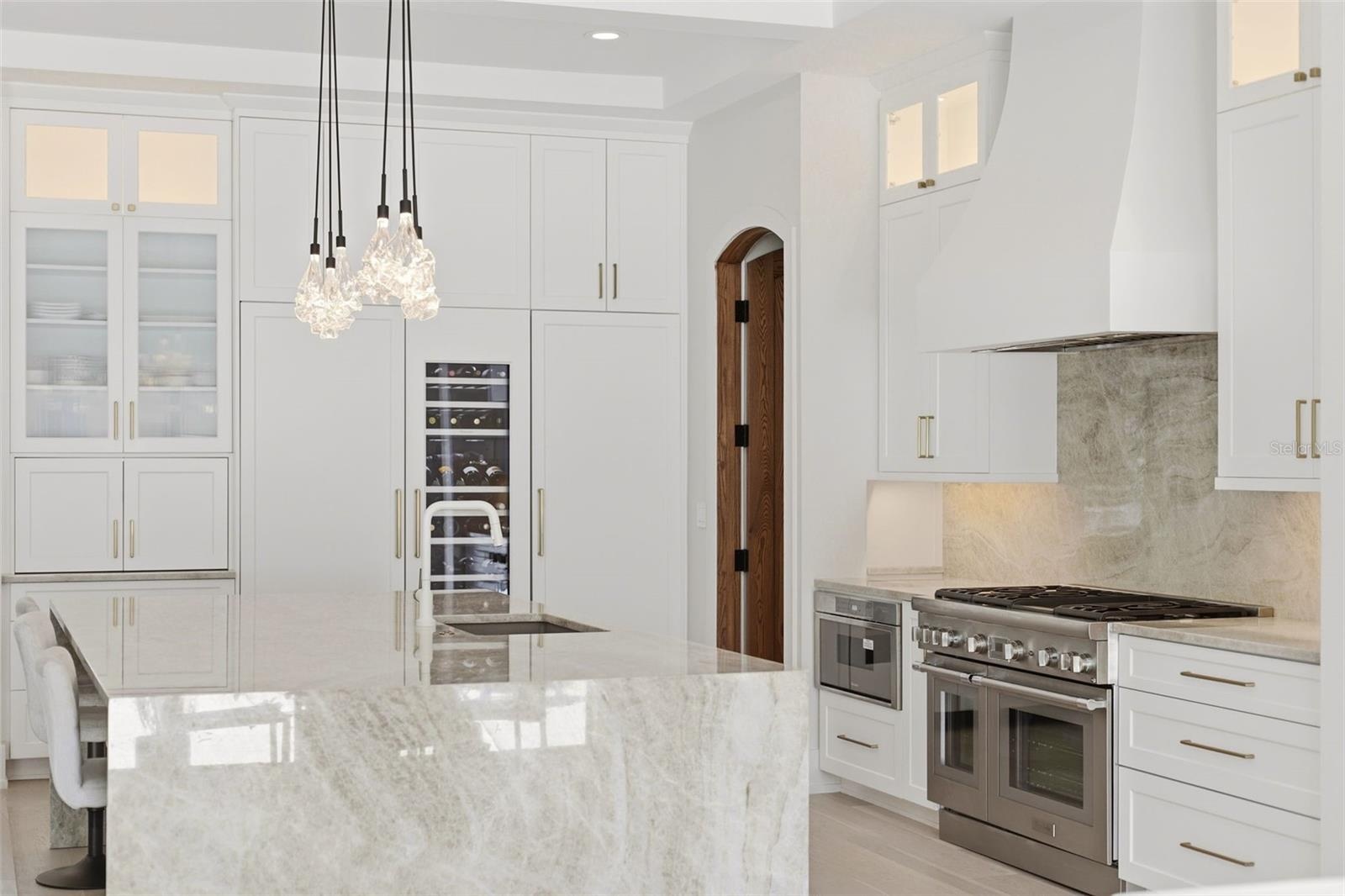 Thermador vent hood, dishwasher and built-in microwave