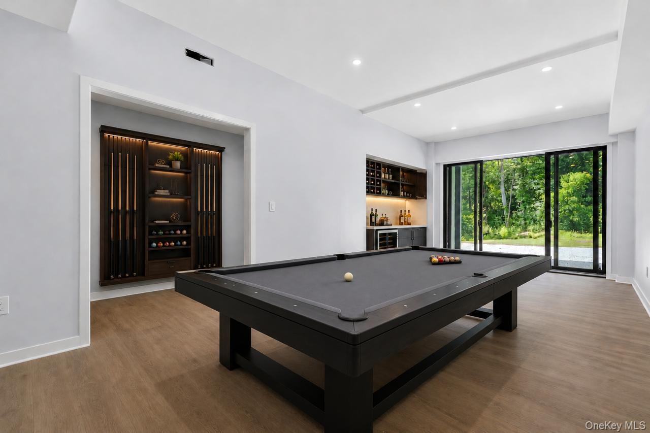 Virtually Staged Recreation Room