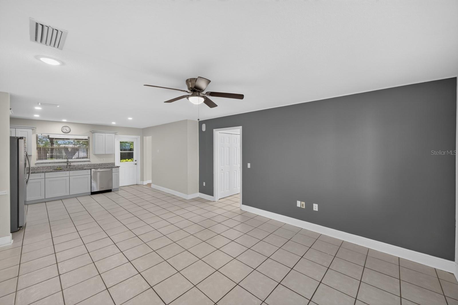 LIVING ROOM TO KITCHEN
