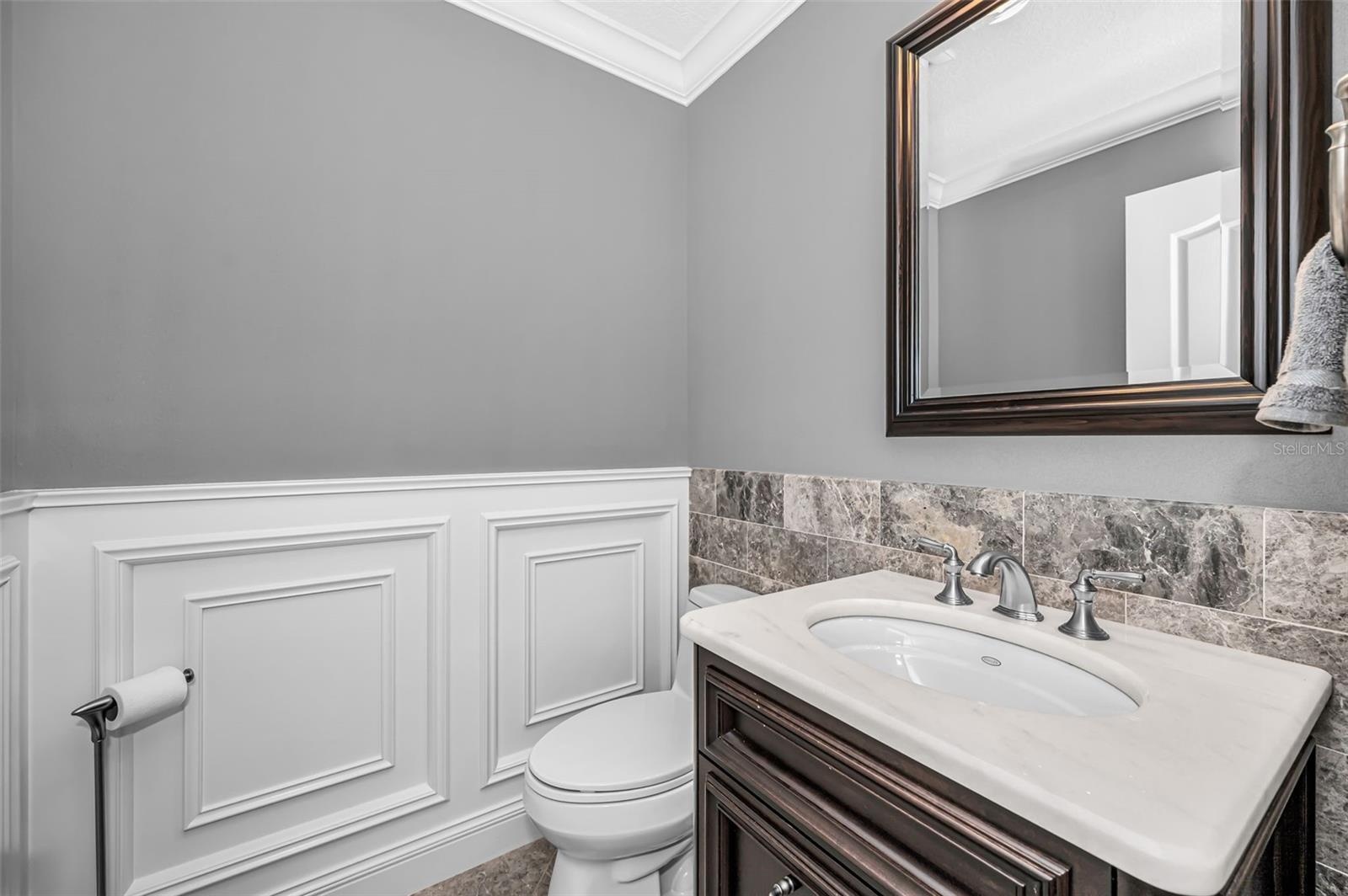 Half Bathroom upstairs